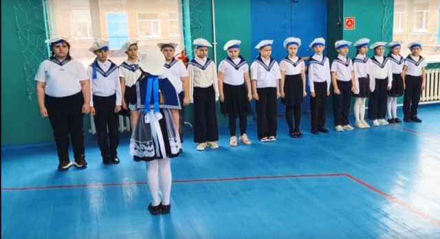 Смотр строя и песни 2026 - МБОУ Лакедемоновская СОШ
